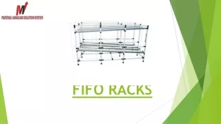 FIFO Rack Manufacturers