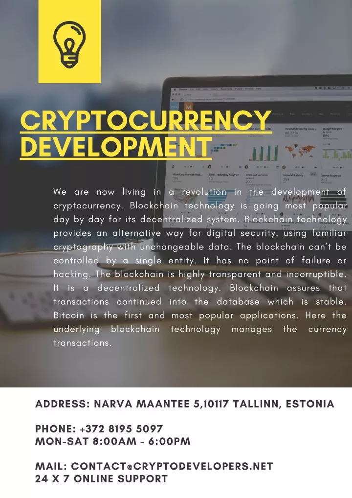 cryptocurrency development