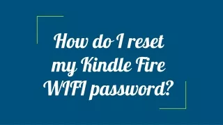 kindle won't connect to wifi