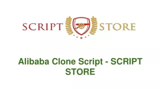 alibaba clone script script store
