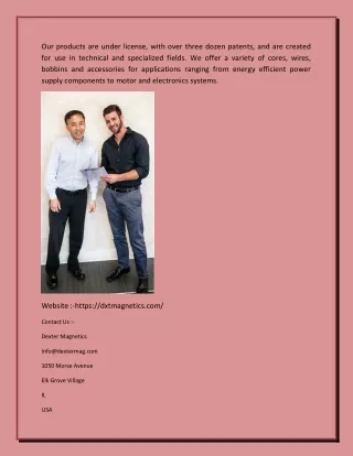 our products are under license with over three