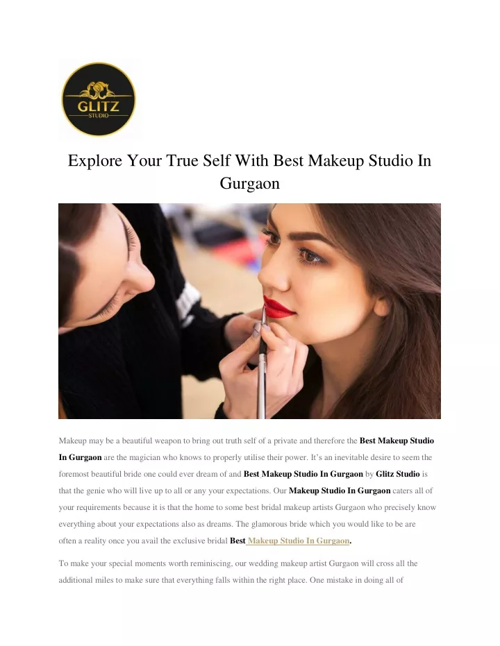 explore your true self with best makeup studio