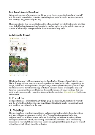 best travel apps to download