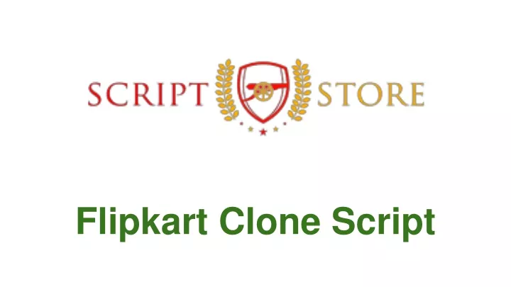 flipkart clone script