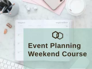 Event Planning Weekend Course