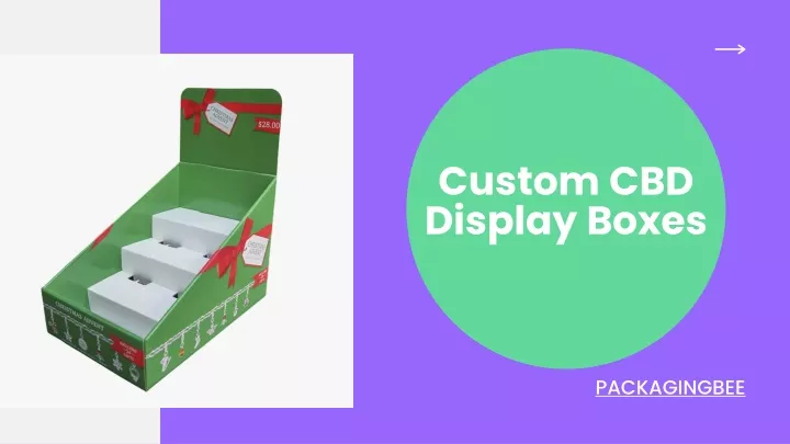 custom cbd display boxes