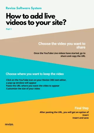 How to Add Live Videos to Your Site?