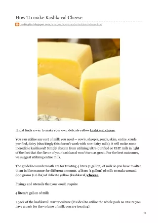 Kashkaval cheese in UAE