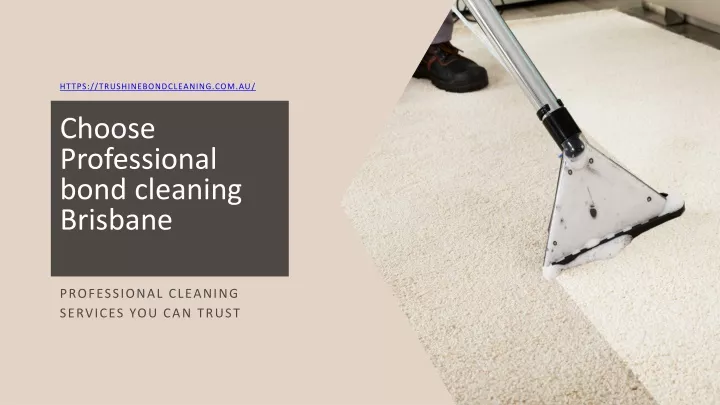 https trushinebondcleaning com au