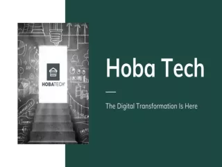 Business Transformation Training - Hoba Tech