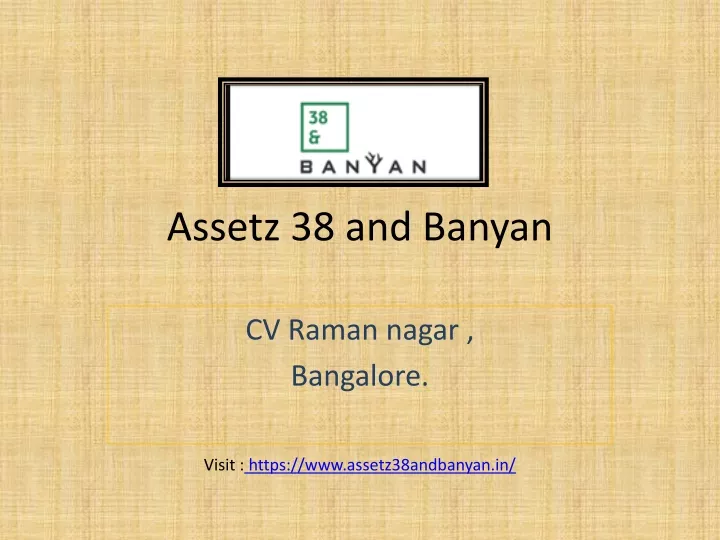 assetz 38 and banyan
