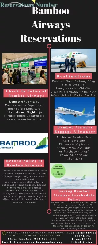 bamboo airways reservations