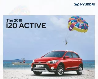 the 2019 i20 active