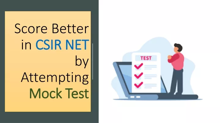 score better in csir net by attempting mock test