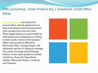 Easy Steps to Download Install and Activate Ms office Setup