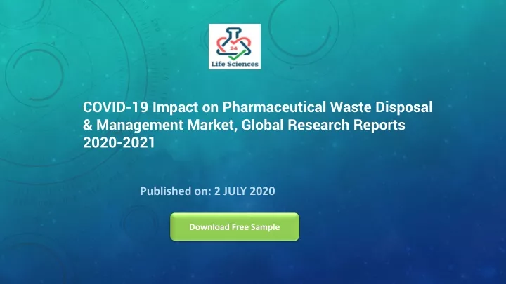 covid 19 impact on pharmaceutical waste disposal