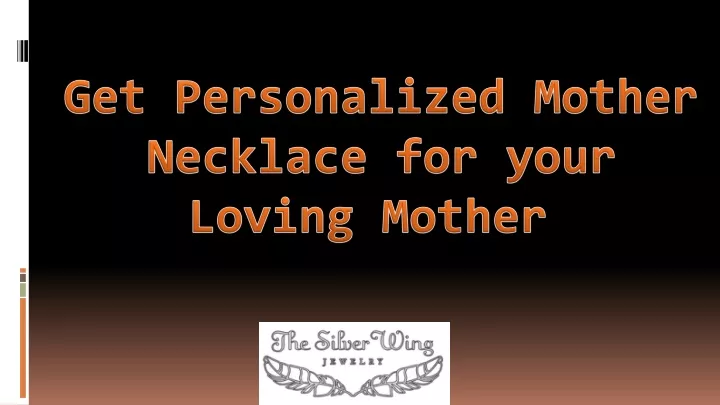 get personalized mother necklace for your loving mother