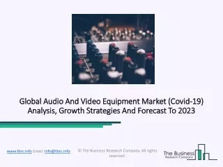 global audio and video equipment market global