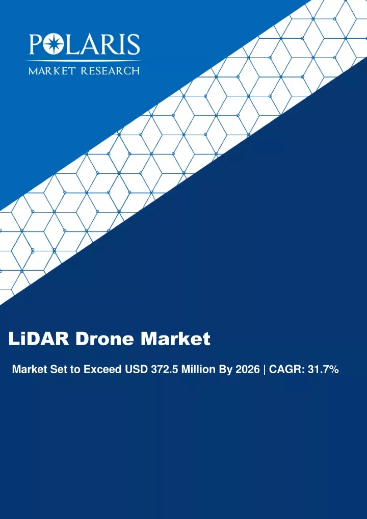 lidar drone market