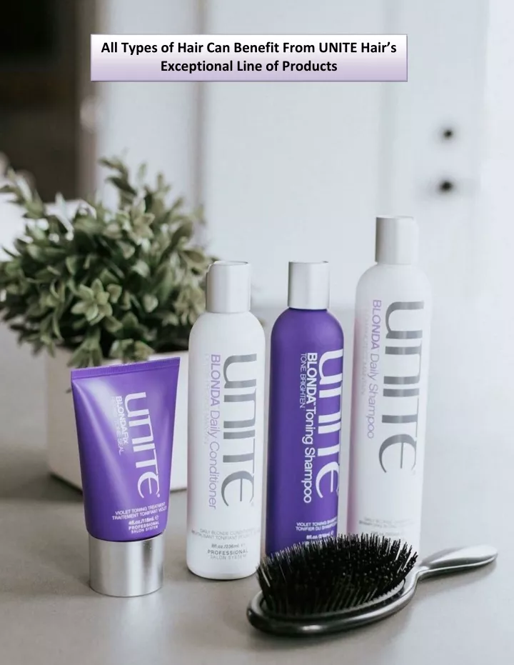 all types of hair can benefit from unite hair