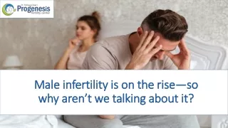 Male infertility is on the rise—so why aren’t we talking about it?