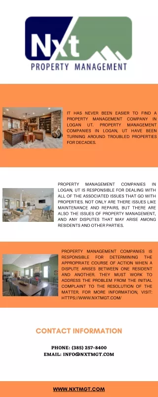 Property Management Services Logan UT