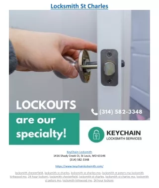 locksmith st charles
