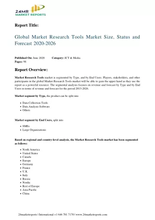 report title