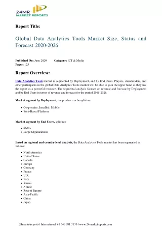 report title