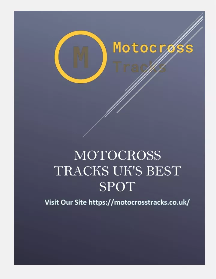 motocross tracks uk s best spot