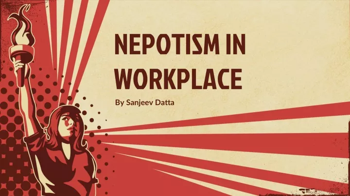 nepotism in workplace