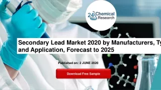 secondary lead market 2020 by manufacturers type