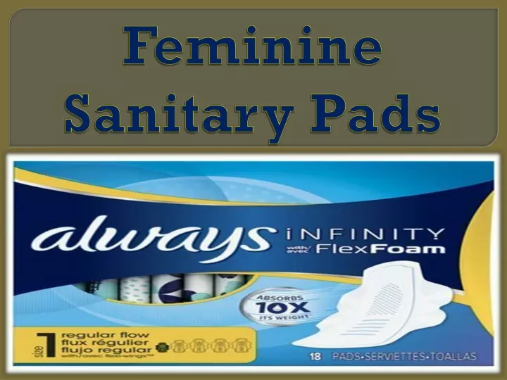 feminine sanitary pads