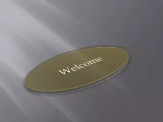 welcome