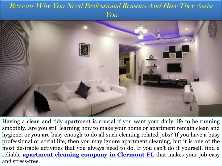 reasons why you need professional reasons and how they assist you