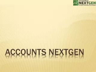 accounts nextgen
