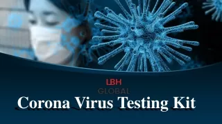 Coronavirus testing kit