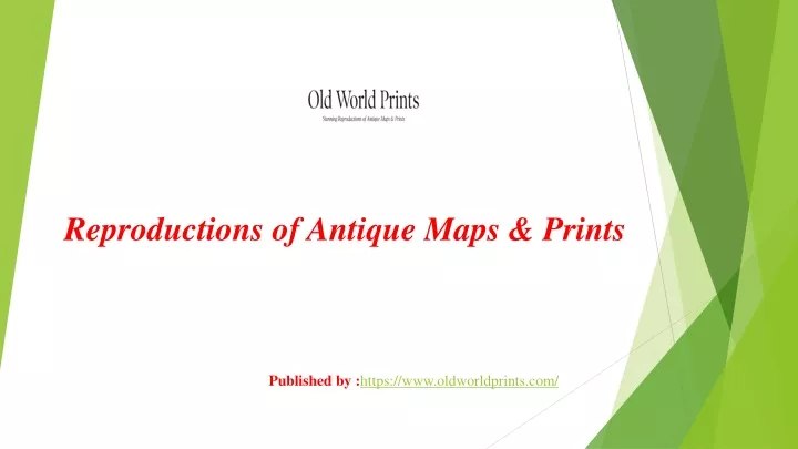 reproductions of antique maps prints
