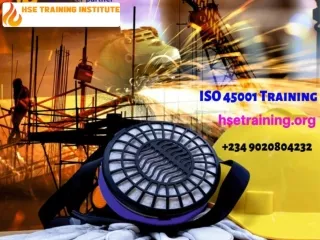 ISO 45001 Training