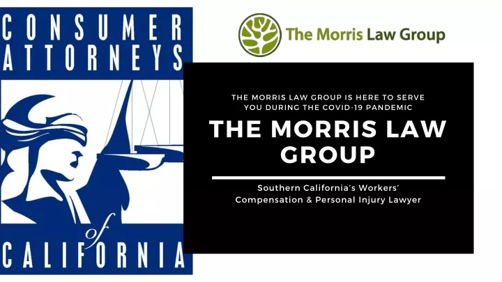 the morris law group is here to serve you during