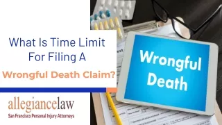 what is time limit for filing a