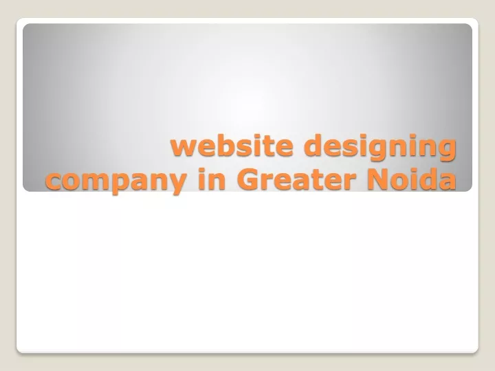 website designing company in greater noida