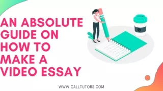 an abs olute guide on how to make a video essay