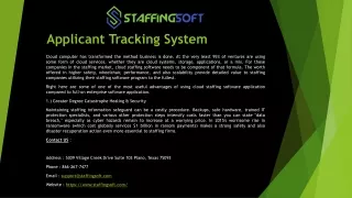 applicant tracking system