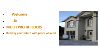 Cheap and Best Builders in Melbourne - Multiprobuilders