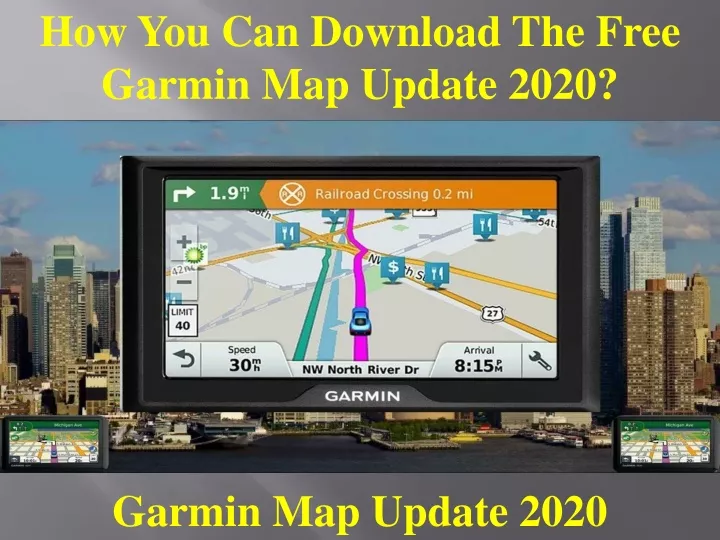 how you can download the free garmin map update
