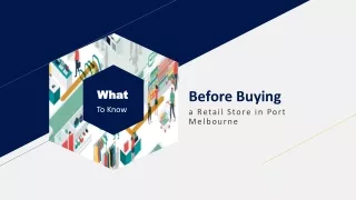 before buying