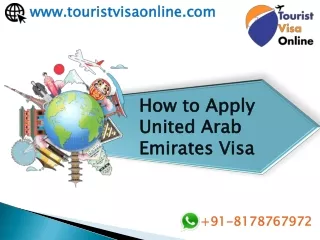 How to Apply United Arab Emirates Visa Online