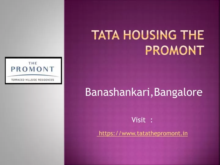 tata housing the p romont