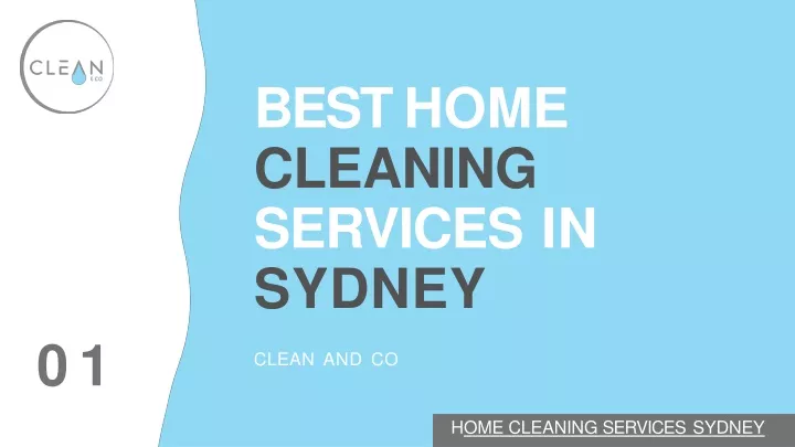 best home cleaning services in sydney clean and co